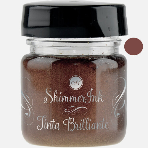 (Praline Frosting) Calligraphy Shimmer Ink Metallic Writing Inks