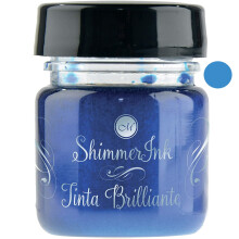 (Ocean Wave) Calligraphy Shimmer Ink Metallic Writing Inks