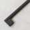 Dark Grey Gunmetal 160mm Knurled Textured Cabinet Handle 2