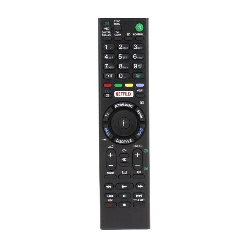 New Sony RMT-TX100D RMTTX100D Netflix Replacement Tv Remote Control 2
