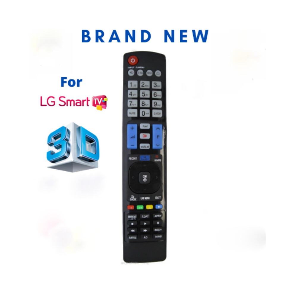 3D SMART APPS Replacement Remote Control for LG 32LB650V 42LB650V TV