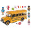 PLAYMOBIL Playmobil School Bus 70983 Side Swing Door and Flashing Lights 46 pc 3