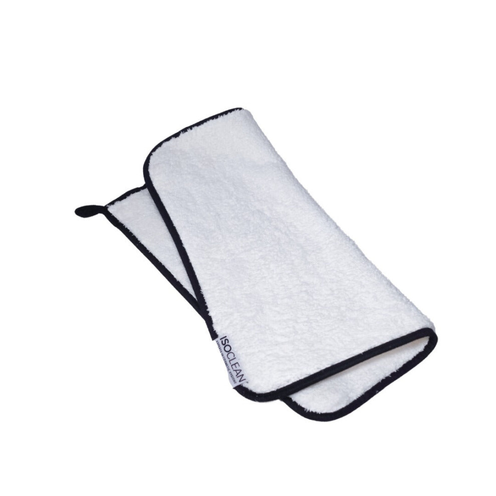 Isoclean Makeup Brush Microfibre Cleaning Cloth Towel