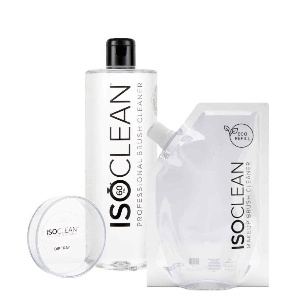 ISOCLEAN Easy Pour Bundle - 525ml Easy Pour Brush Cleaner & 525ml Eco-Refill