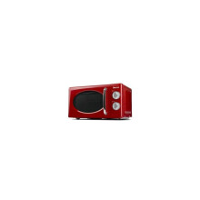 Four Ă micro-ondes Girmi FM21 avec compartiment vintage - 20 litres - 700 + 800 W - Rouge