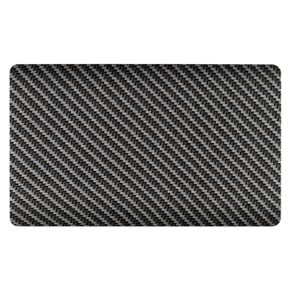 Trendi Switch Double Modern Blanking Plate in Carbon Fibre - Image 4