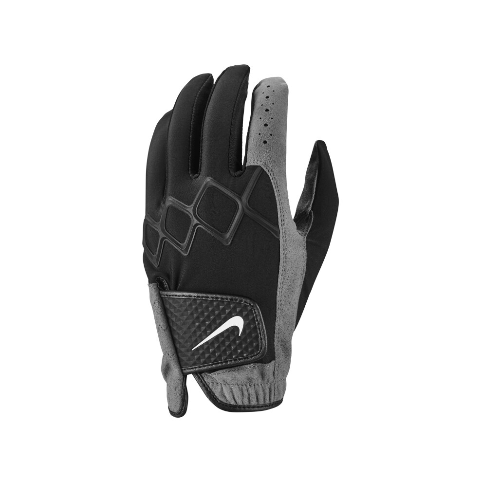 (M) Nike All Weather Black Cool Grey Gloves