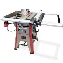 Lumberjack 10" Cast Iron Table Saw with Professional Wheel Kit 1800W