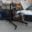 T-Mech Engine Crane 1 Tonne Ton Hydraulic Handle Folding Hoist Lift Jack Stand Workshop 8