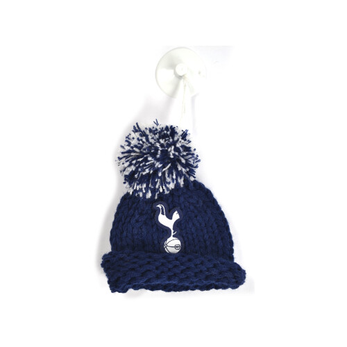 Spurs Car Hanging Knitted Bobble Hat Navy