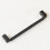 (160mm Handle) 160mm 192mm 320mm Long Matt Black Square D Handles 4
