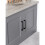 (160mm Handle) 160mm 192mm 320mm Long Matt Black Square D Handles 9