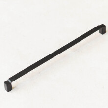 (320mm Handle) 160mm & 320mm Long Matt Black Square D Handles