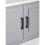 (160mm Handle) 160mm 192mm 320mm Long Matt Black Square D Handles 12
