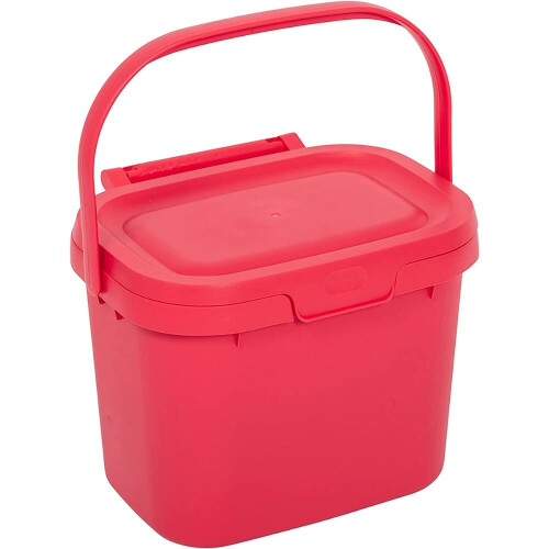 Addis Addis Compost Caddy Bin - Pomegranate