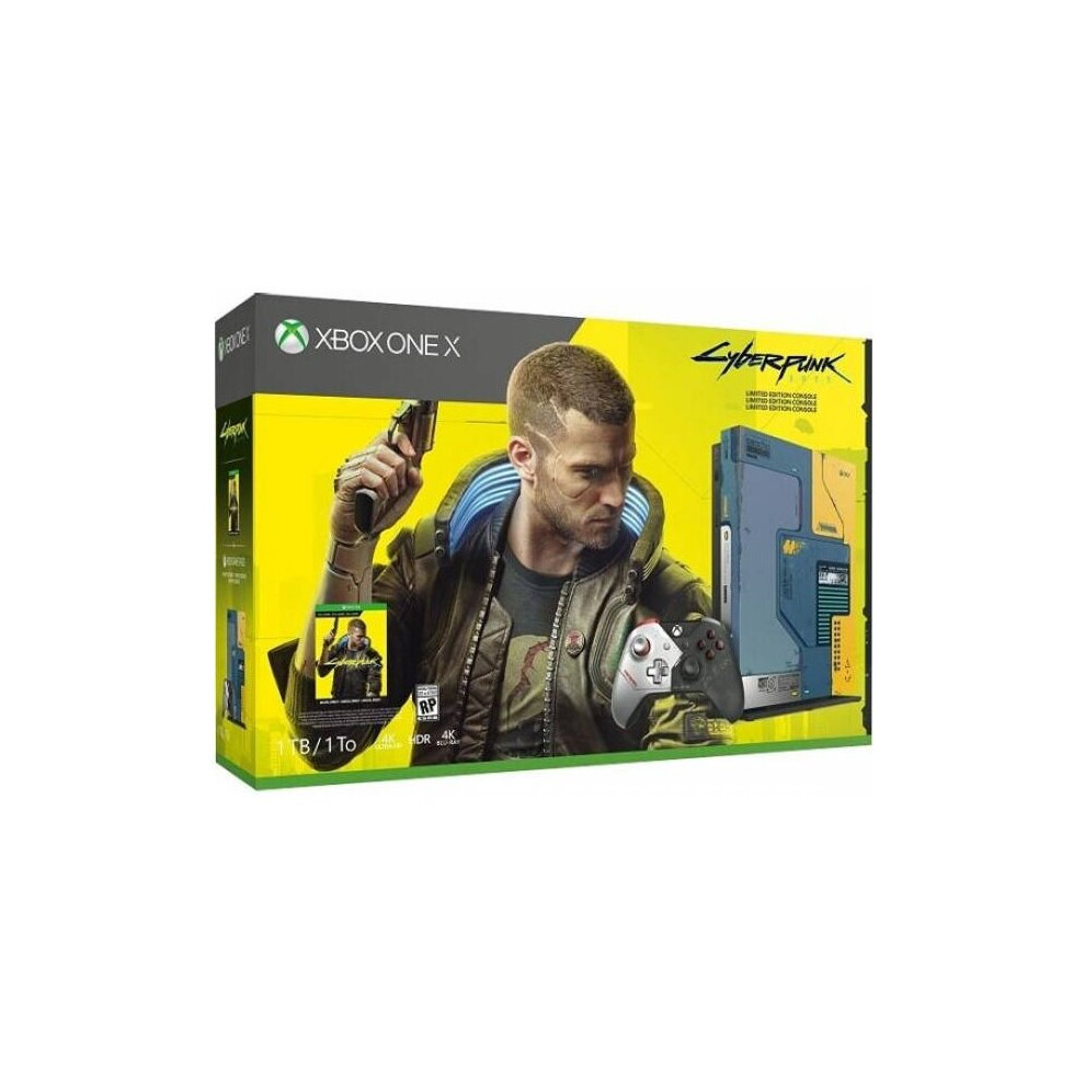 Microsoft Xbox One 1TB Console Cyberpunk 2077 Limited Edition EU