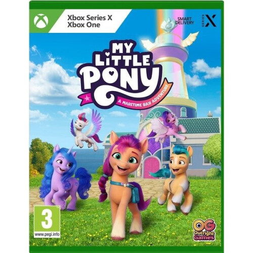 Refurbished Xbox My Little Pony: A Maretime Bay Adventure compatible With | Microsoft Xbox One / Microsoft Xbox Series X|S | Video Game