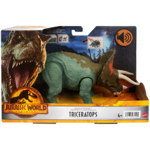 Mattel Jurassic World Roar Strikers Triceratops