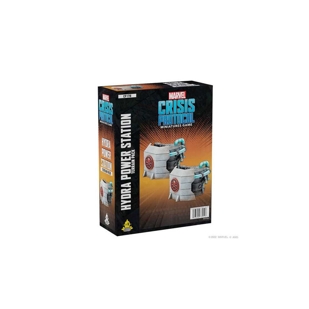 Atomic Mass Games Miniatures Hydra Power Station Terrain Pack: Marvel Crisis Protocol