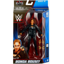 Mattel WWE Ronda Rousey Elite Collection Action Figure, 6-tum med livliknande detaljer