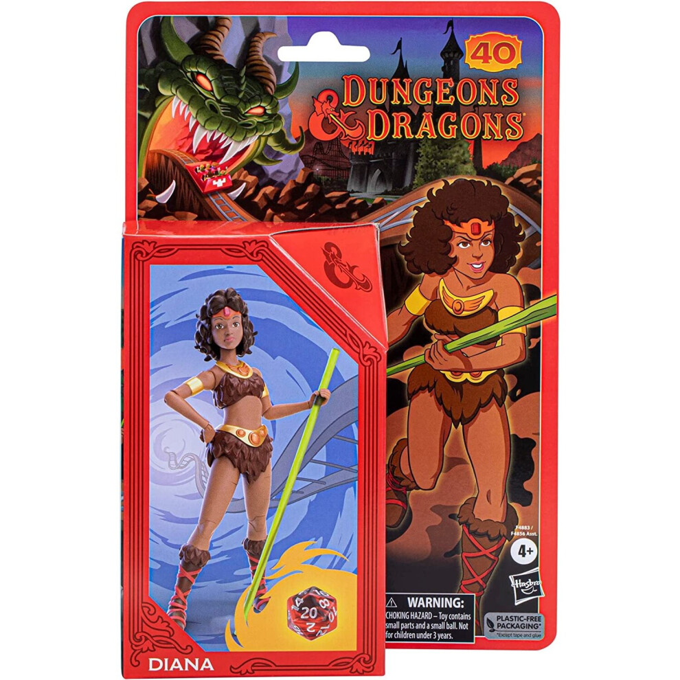 Hasbro Dungeons And Dragons Cartoon Classics Diana