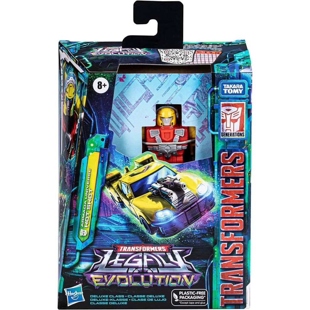 Hasbro Transformers Generations Legacy Evolution Deluxe Class Armada Universe Hot Shot