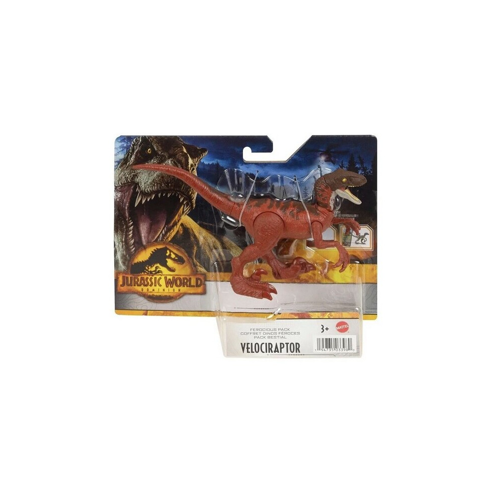 Mattel Jurassic World Ferocious Velociraptor