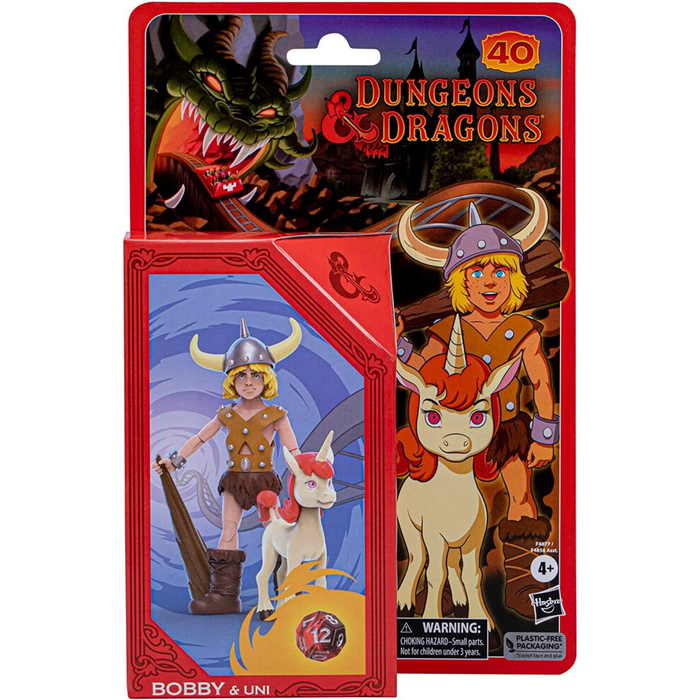 Hasbro Dungeons And Dragons Cartoon Classics Bobby & Uni