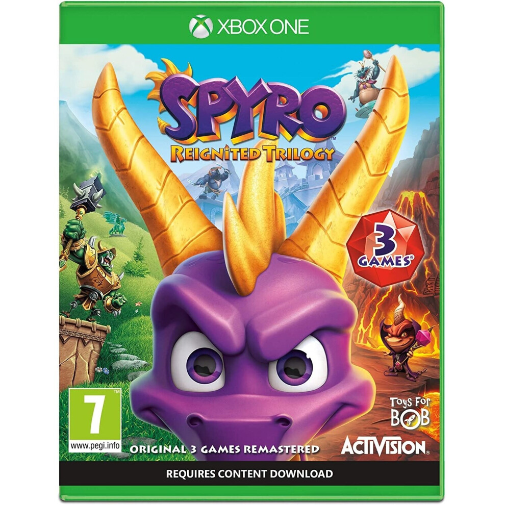 Spyro: Reignited Trilogy Polish Box - ENG In Game | Microsoft Xbox One | Video Game