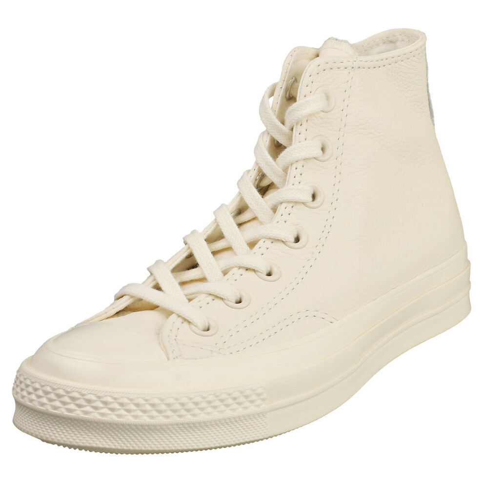 (4) Converse Chuck 70 Hi Unisex Casual Trainers in Egret