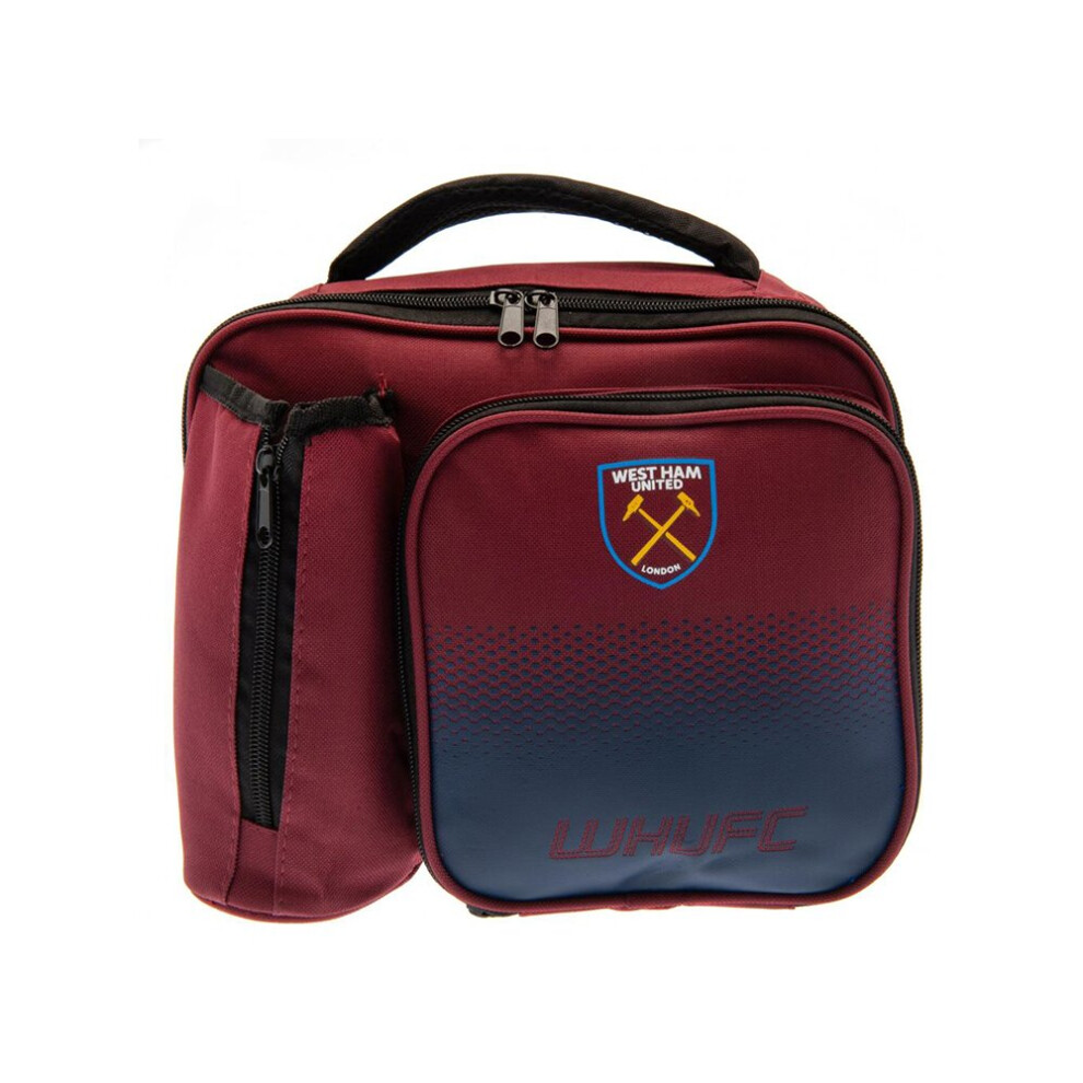 West Ham United Fade Lunch Bag with Bottle Holder