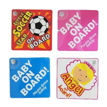 BN Funky Baby Car signs - LITTLE ANGEL ON BOARD