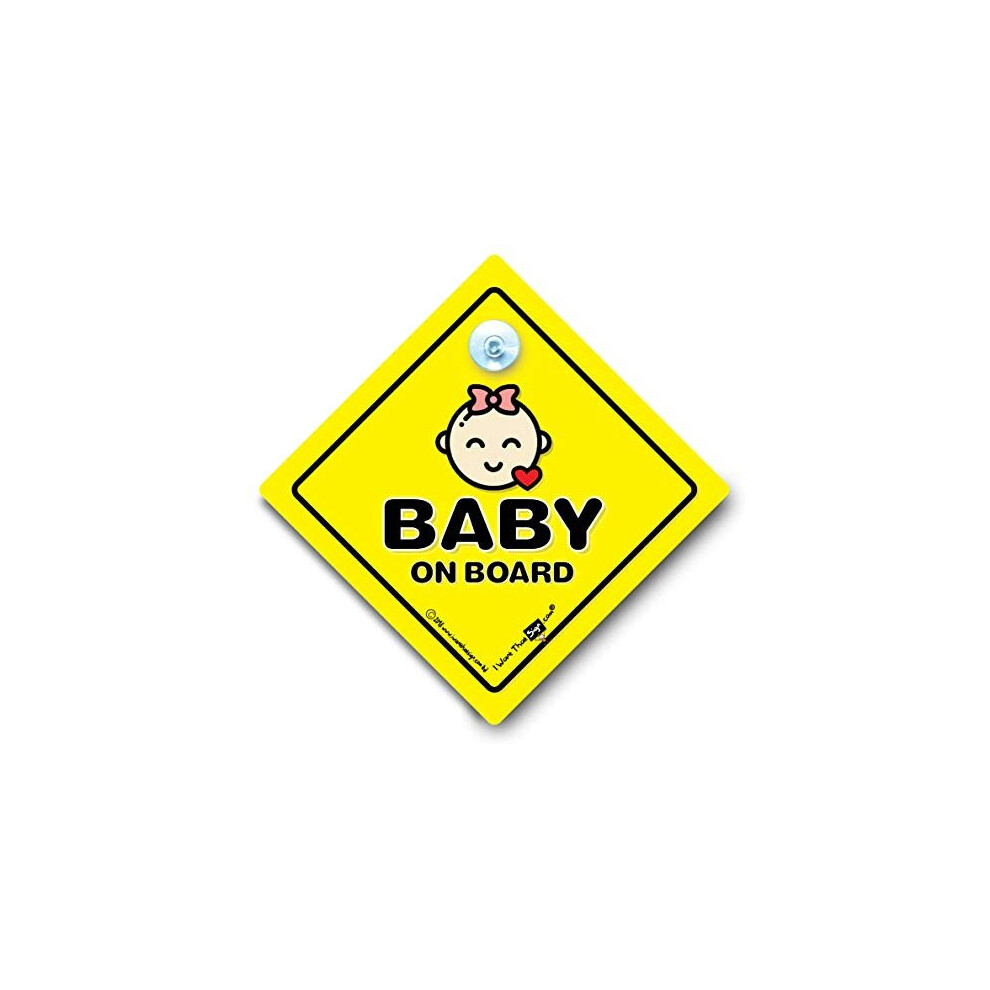 Baby on Board Sucton Cup Sgn Vny UV Prnted Vnyl OR - Etsy
