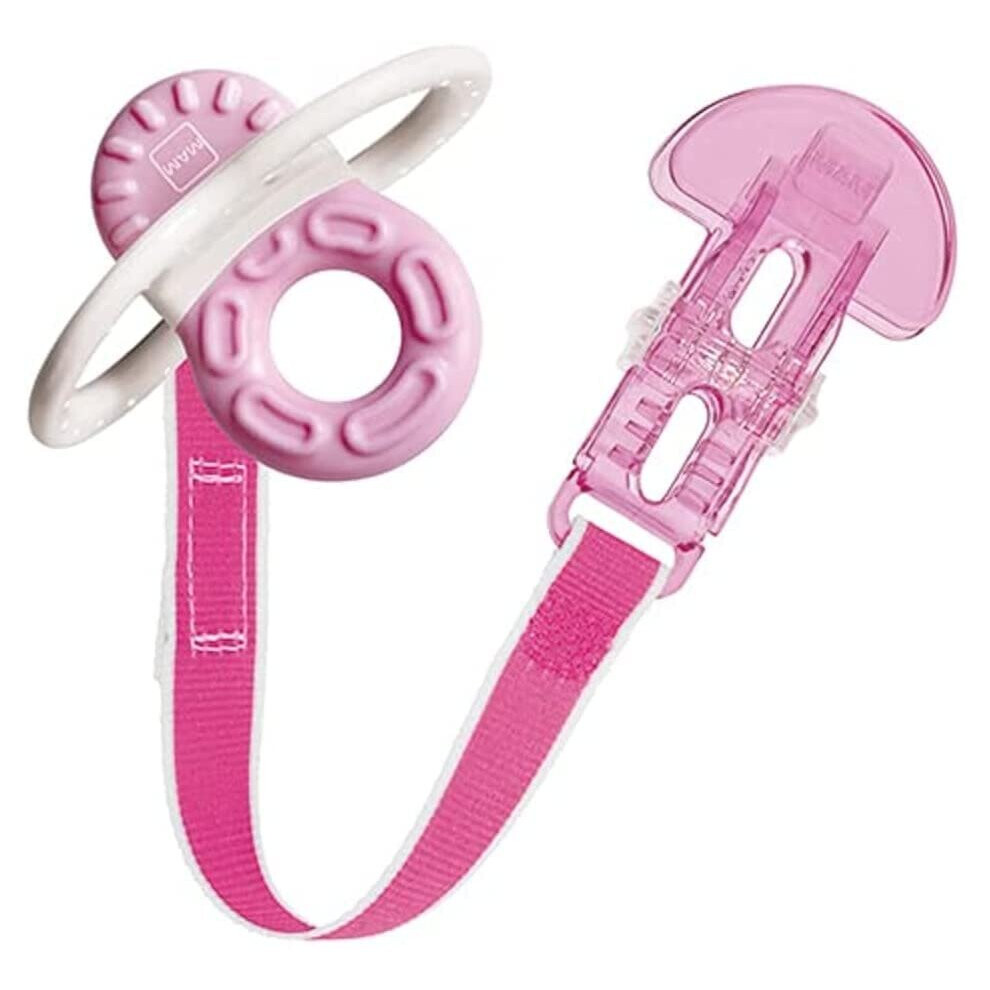 Bite and Relax Teether (2+ months) with Clip, Teething Toy Promotes Dental Hygiene and Cleanliness, Baby Teether Soothes Painful Gums