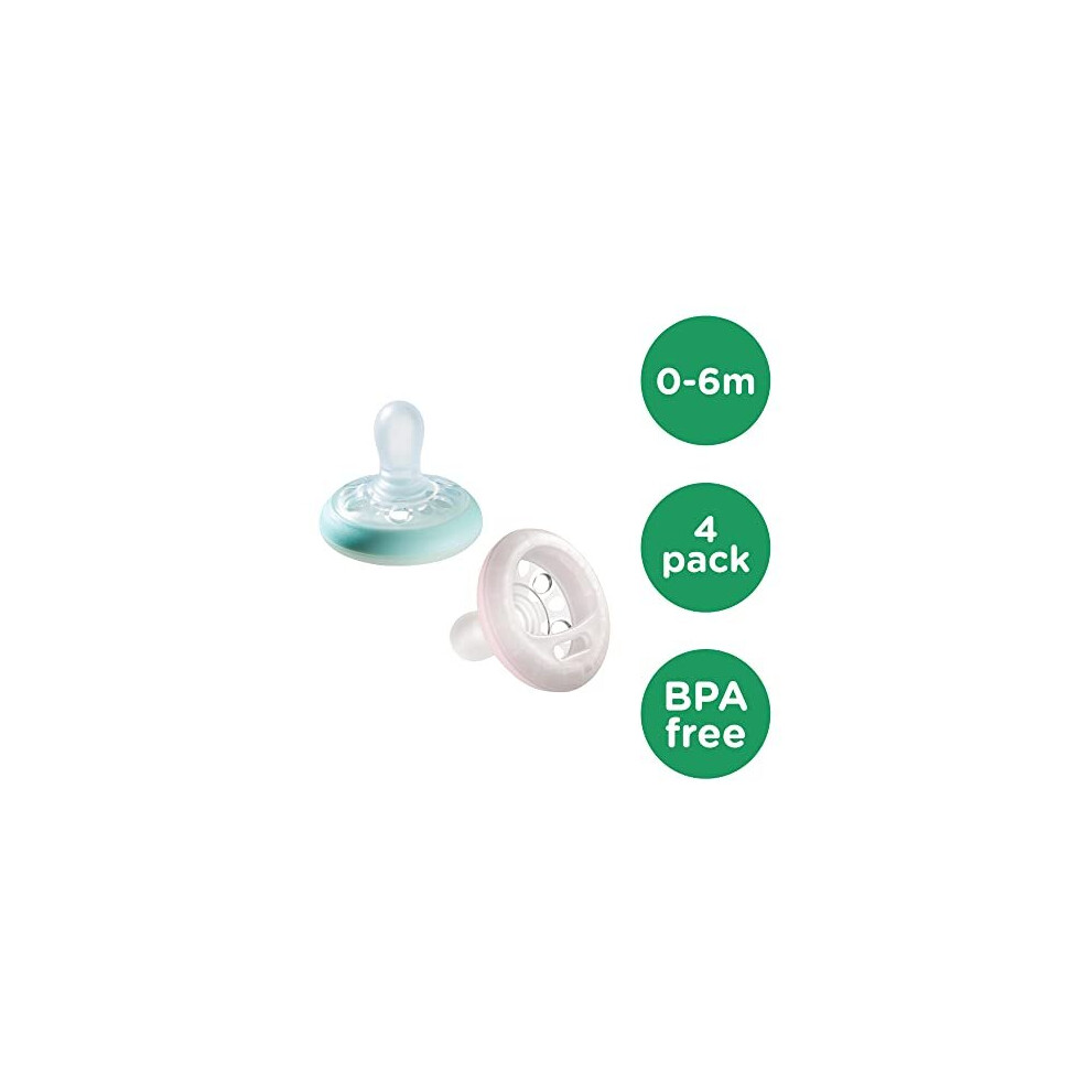 Tommee Tippee - Breast Like Soother 0-6M - Pack of 2