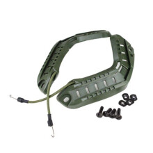 (Green, One Size) Helmet Rail Mount Tactical FAST Helmet Accessory ARC Helmet Mount Rail Hunting Paintball