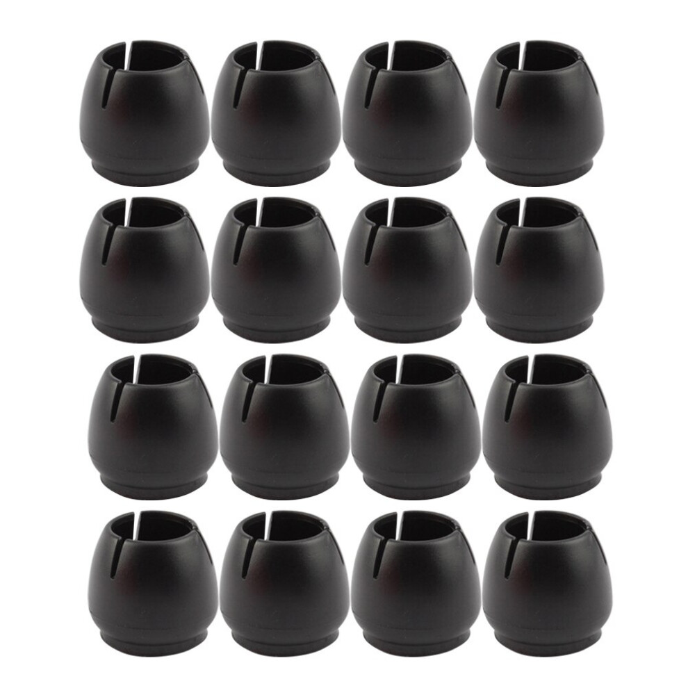 24pcs Transparent Furniture Leg Protection Cover 12-42mm Silicone Chai