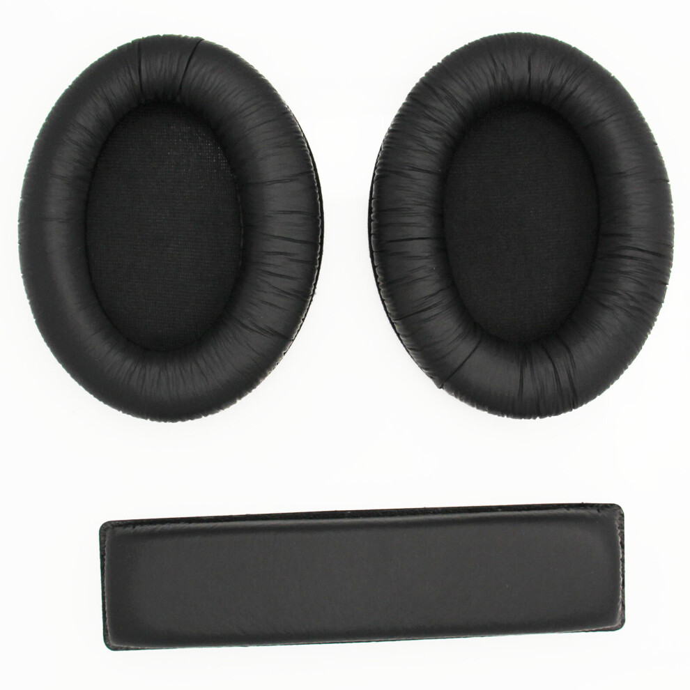 E-Color Black Replacement Ear Pads For Sennheiser Hd201 / Hd201s / Hd180