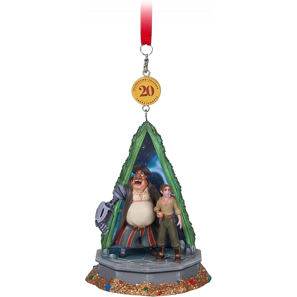 Disney Treasure Planet Legacy Sketchbook Ornament  20th Anniversary