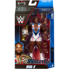 Mattel WWE Big E Elite Collection Action Figur, Deluxe Gelenke & Lebensnahe Details, 6 Zoll