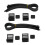 Caravan Flat Towing Mirror X2 (Adjustable Rear View Blind Spot) 6