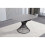 Ceramic table round grey 2