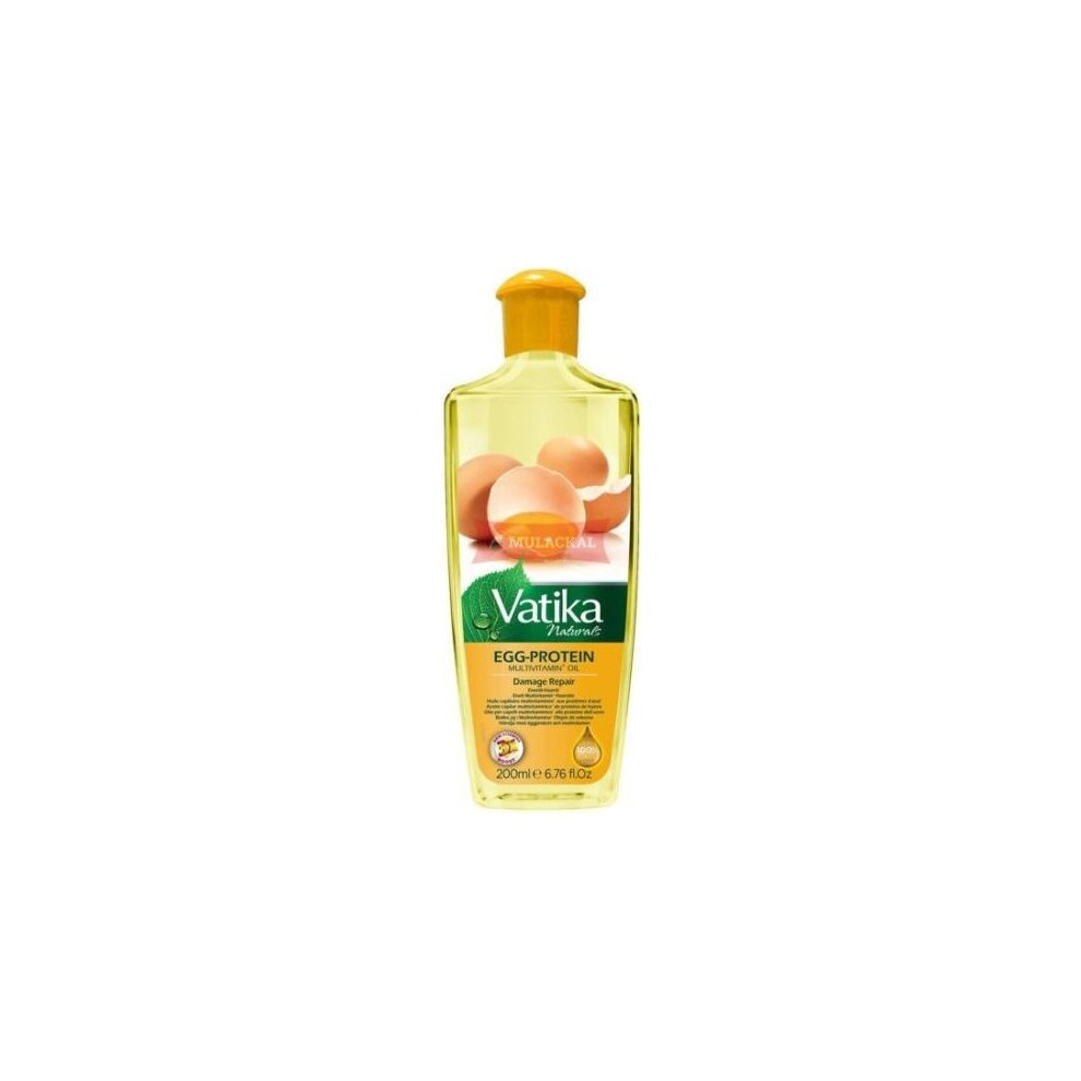 Vatika Dabur Egg Protein Hair Oil 200Ml (Pack Of 1)Nourish, Moisturize