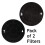 SPARES2GO Carbon Vent Extractor Filter for IKEA Cooker Hood Extractor (Pack of 2) 4
