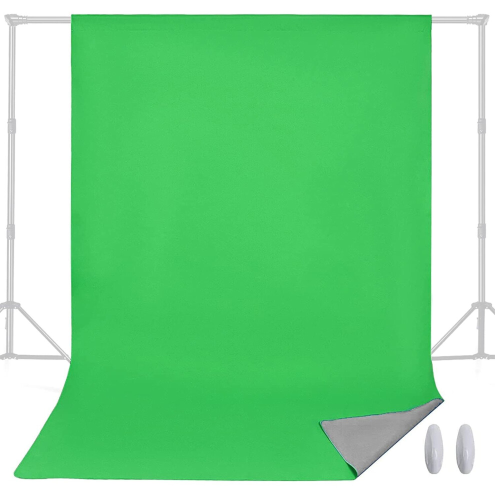 Green/Grey Curtain Background Screen 1.5mx2m