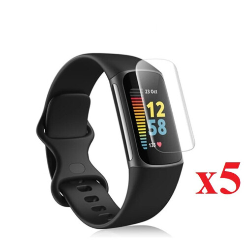 Screen Protector for Fitbit Charge 5 5x Film Cover on OnBuy