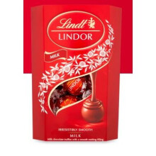 Lindt Lindor Milk Chocolate Truffles Box 200g