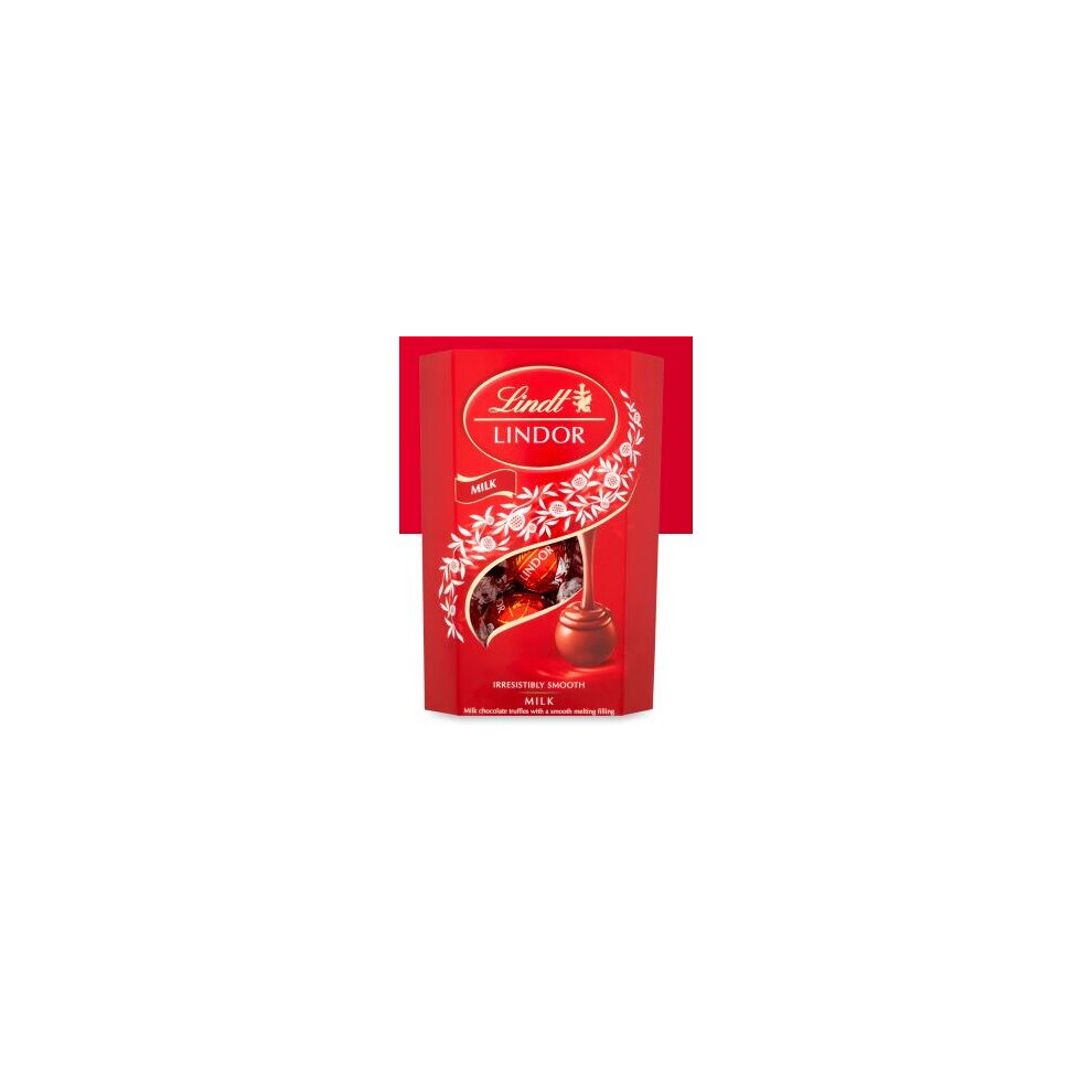 Lindt Lindor Milk Chocolate Truffles Box 200g