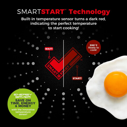 Tower Tower T700300 Classic Smart Start 24cm Frying Pan 1