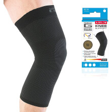 Neo G Airflow Non-Slip Knee Support - Multi-Zone Compression, Breathable Knee Brace, Medium, Black